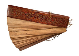 Antique Buddhist Manuscript by Miss Daisy's Consignment & Auction House