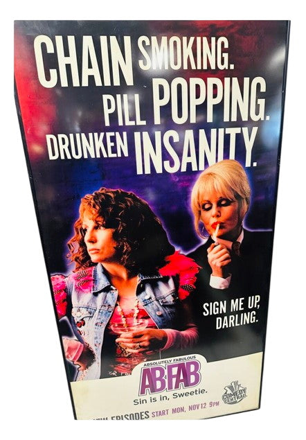 "Absolutely Fabulous" Framed Movie Poster 26x50 by Miss Daisy's Consignment & Auction House