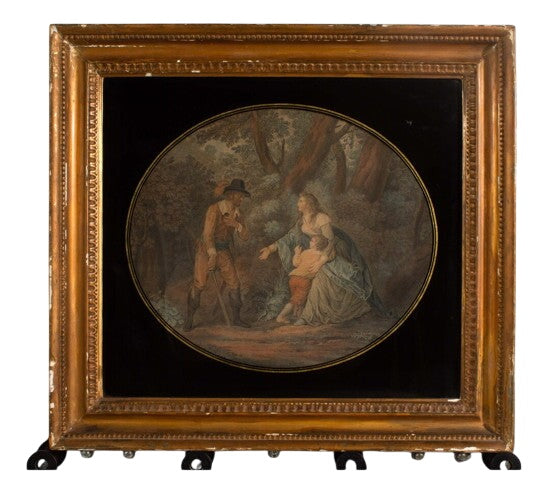 19th C. Bartolozzi Engraving Queen Margaret by Miss Daisy's Consignment & Auction House