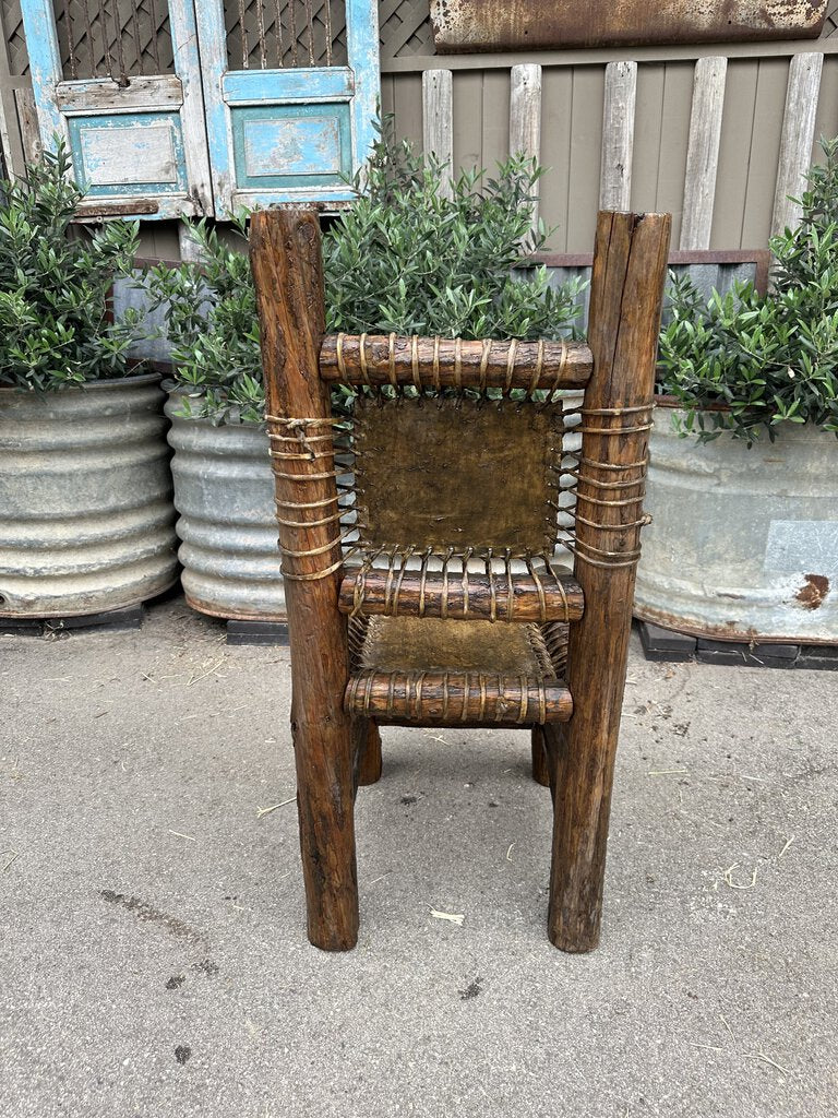 Vintage Rustic Adirondack Chair