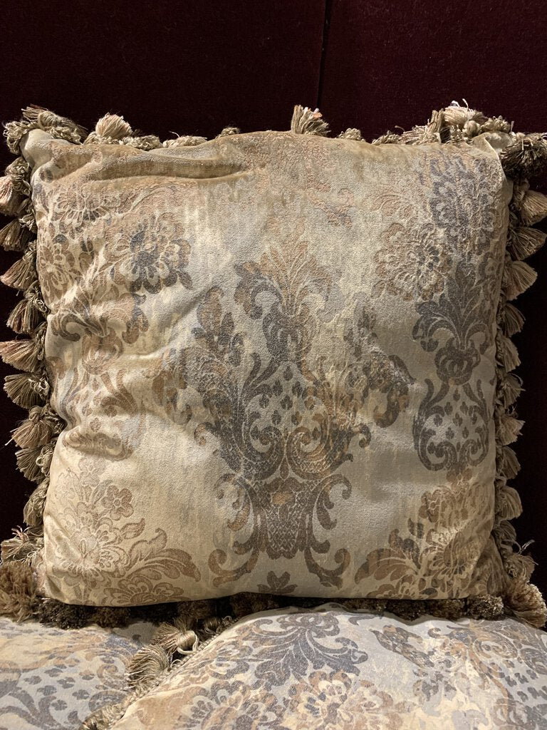Old World Weavers Jupiter Lionne Velvet Pillows 20" x 20"