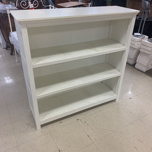 White 3 Shelf Bookcase 42x14x42