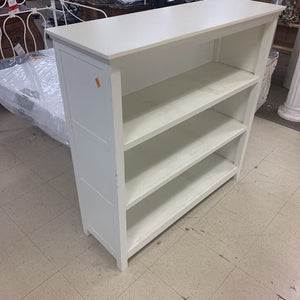 White 3 Shelf Bookcase 42x14x42