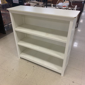 White 3 Shelf Bookcase 42x14x42