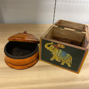 Pair of Boxes by Miss Daisy's Consignment & Auction House