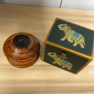 Pair of Boxes by Miss Daisy's Consignment & Auction House