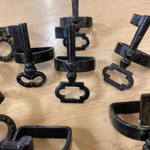 Vintage Style Key Napkin Holders (Set of 18) by Miss Daisy's Consignment & Auction House