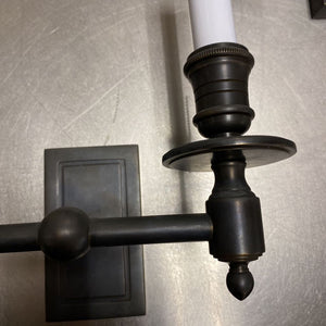 Visual Comfort Style French Library Wall Sconce (Pair) by Miss Daisy's Consignment & Auction House