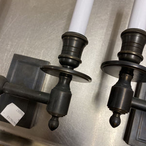 Visual Comfort Style French Library Wall Sconce (Pair) by Miss Daisy's Consignment & Auction House