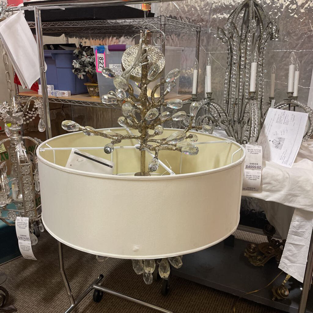 John-Richard Collection Budding Crystal 4-Light Pendant