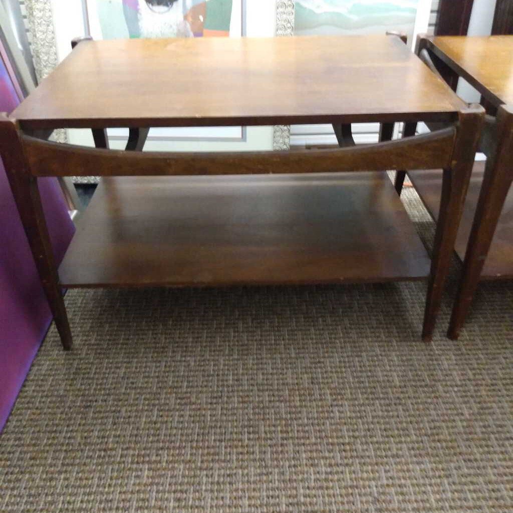 Mid Century Style End Table (30"x21"x20")
