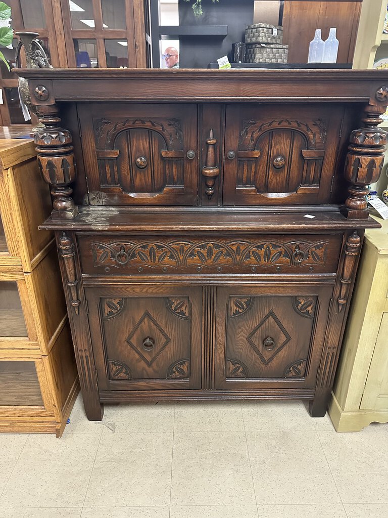 Carved Cupboard 44x17x54