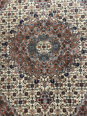 Persian Tabriz Wool on Cotton Rug 5' x 7'