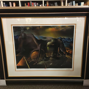 Salvador Dali "Endless Enigma" 39x47 LE Facsimile Signature Plate