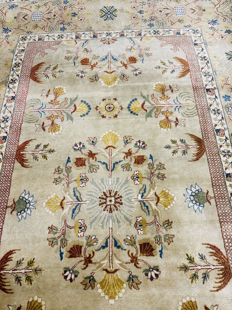 Chinese Tientsin Wool / Cotton Rug 72x108