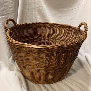 21" wide x 13" deep Wicker Basket With Handles
