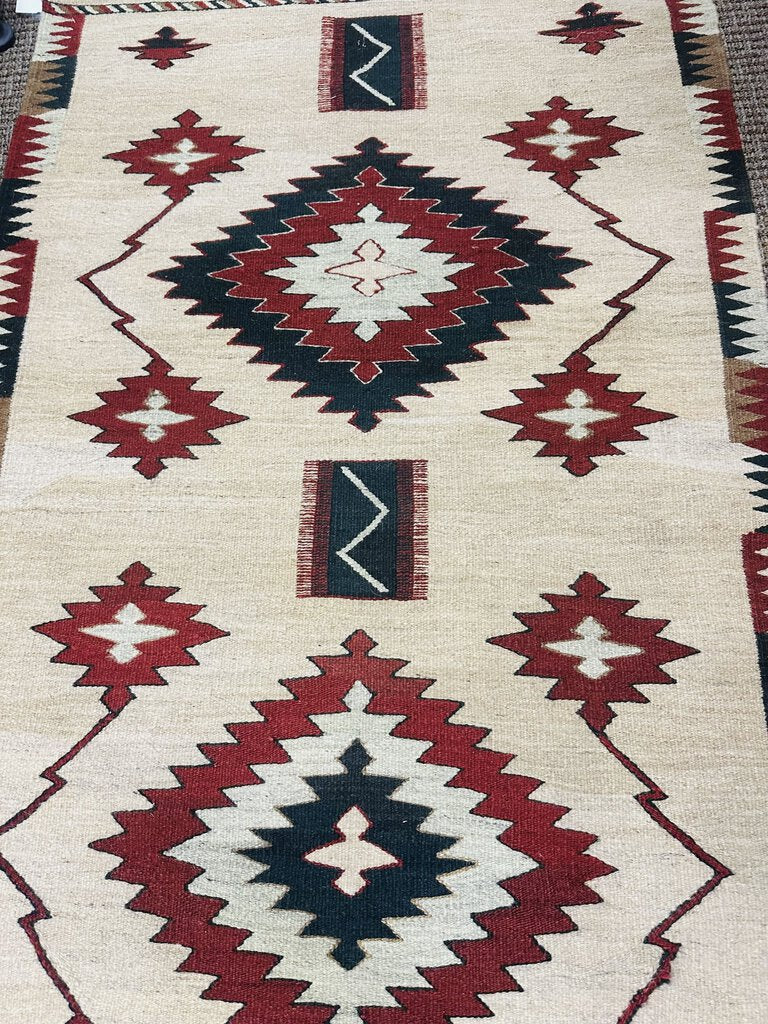 Mexican Zapotec Indians Rug 65x37