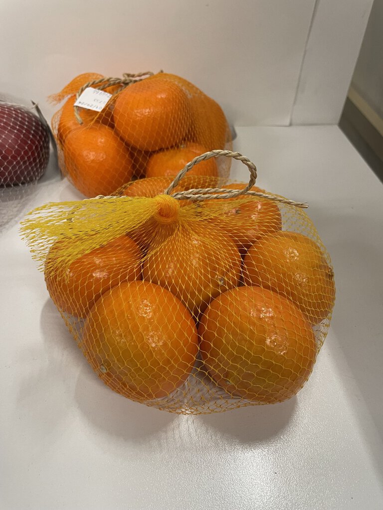 Pottery Barn Bags of Decorative Fruit Each