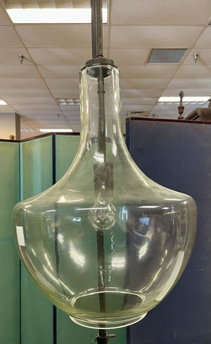 Kichler Everly Black Pendant Lamp Bell Glass Shade