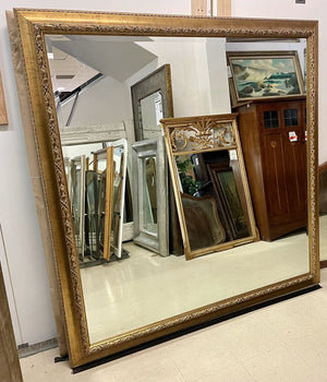 Large Composite Gilt Carved Mirror