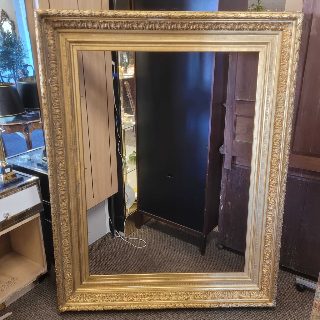 Extra Large Baroque Empty Gold Frame 60x76x6.5