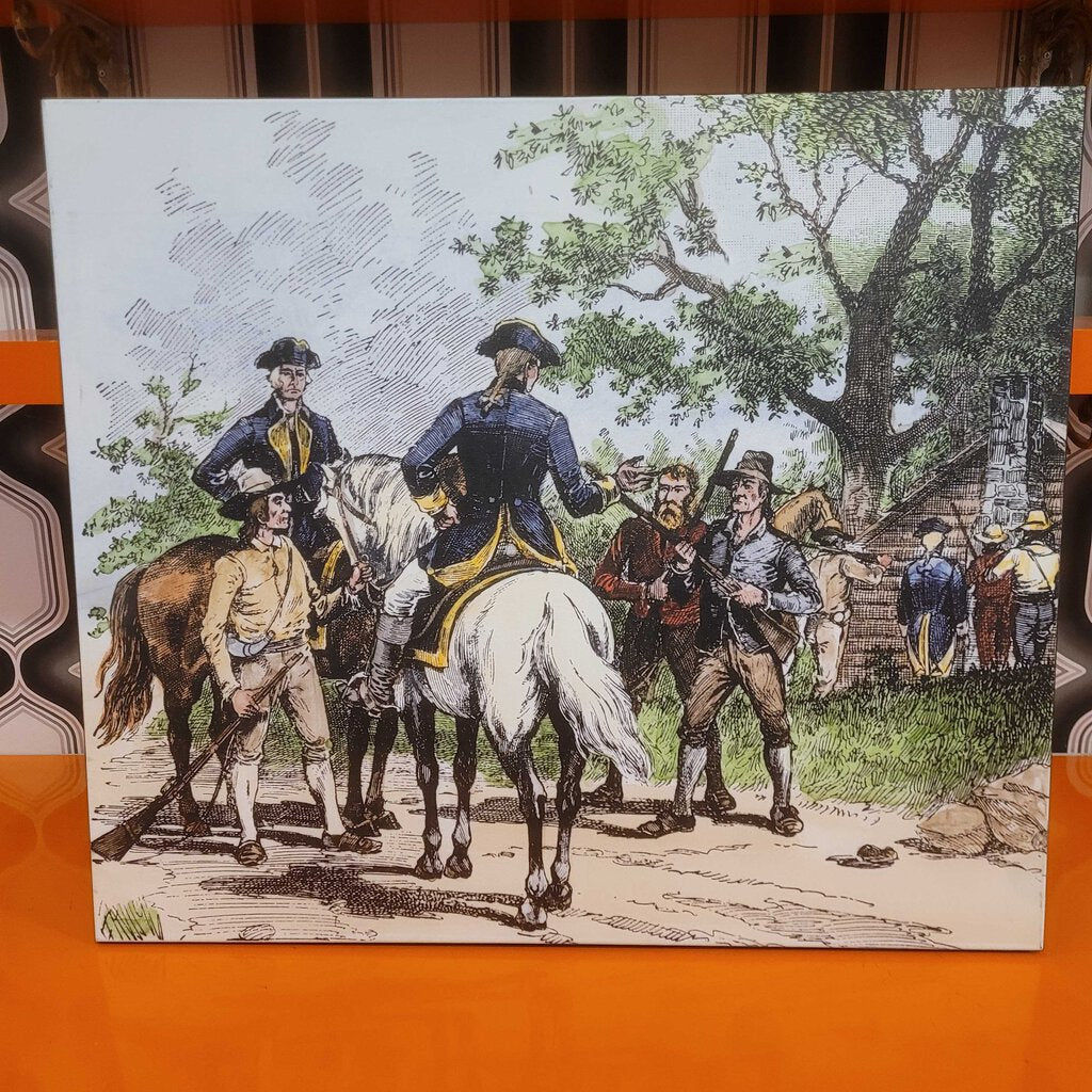 Whiskey Rebellion Canvas Print 32x27