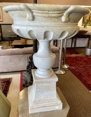 Large Neoclassical Italian Style Urn Jardinieres (PAIR)